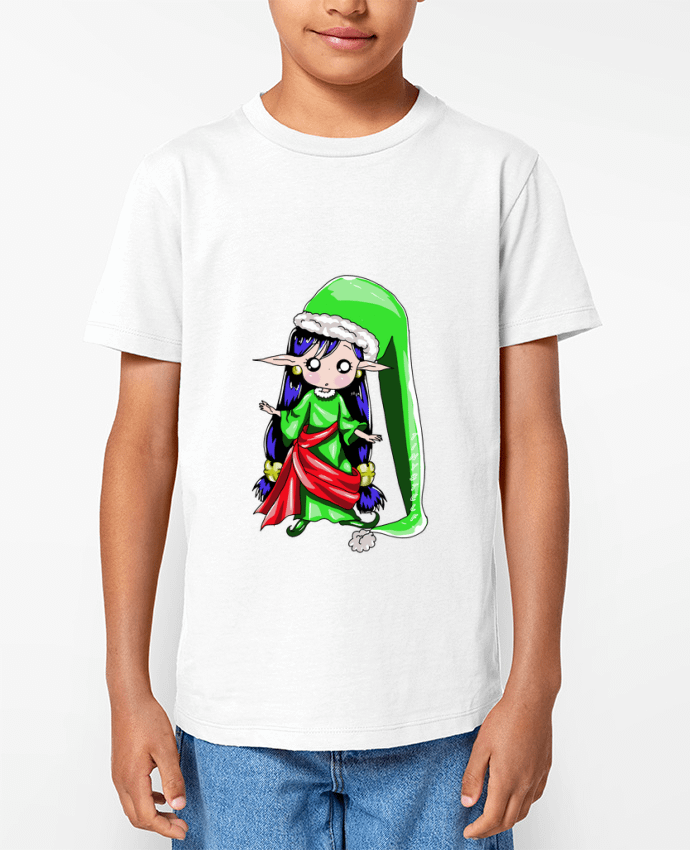 T-shirt Enfant elfe de noel Par Tinystelf