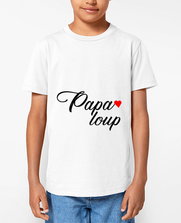 T-shirt Enfant papa loup Par Tosca_33