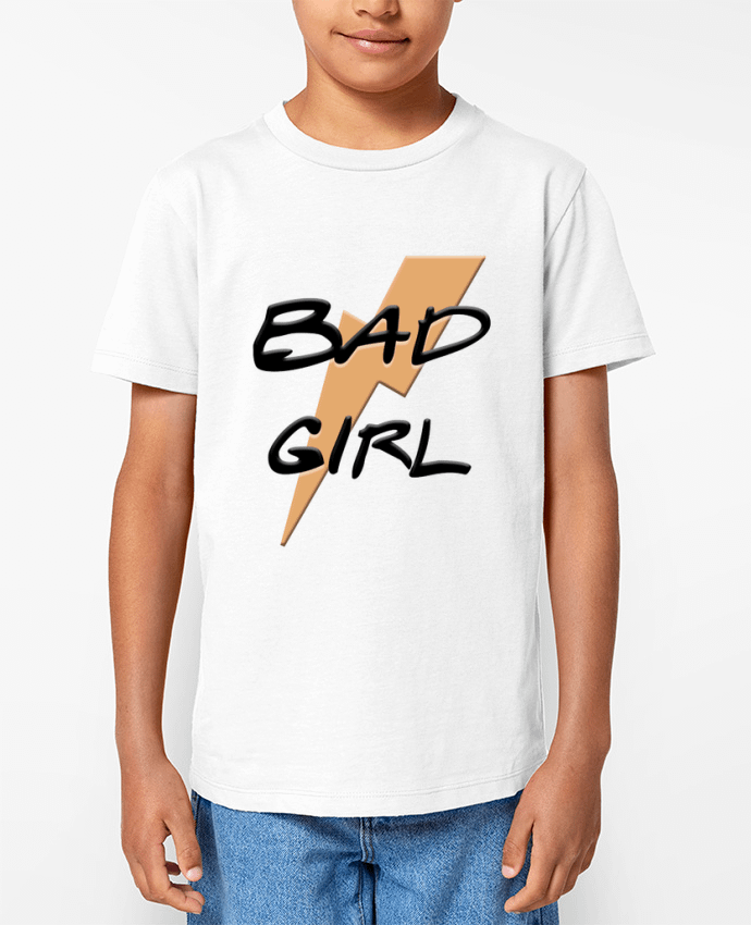 T-shirt Enfant Bad Girl Par Toncadeauperso