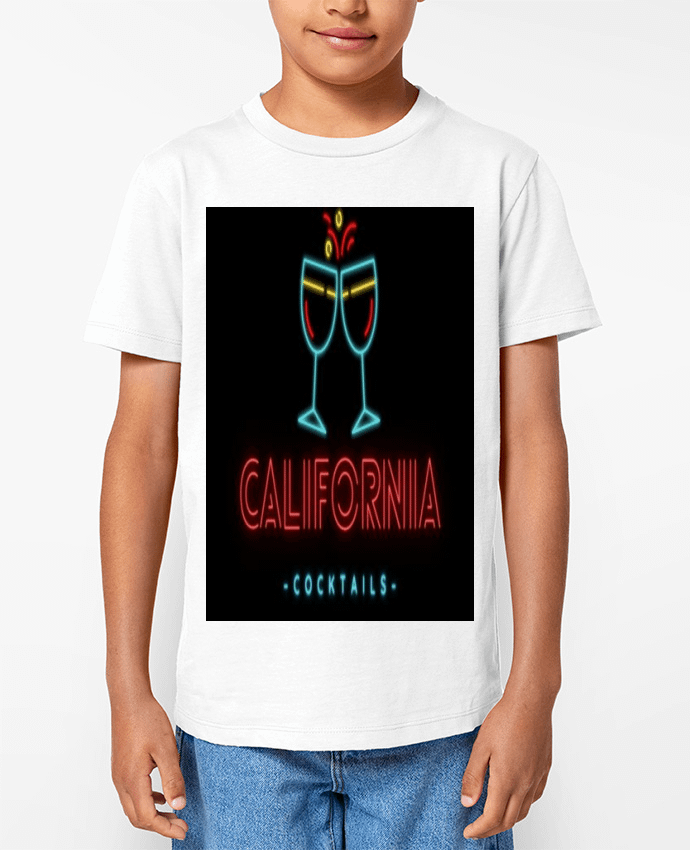T-shirt Enfant CALIFORNIA cocktails Par ilyaseedit