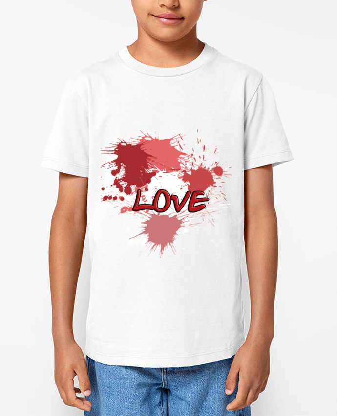 T-shirt Enfant Love - Amour Par Toncadeauperso
