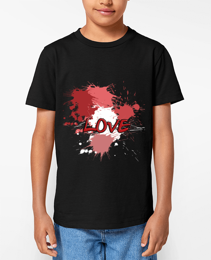 T-shirt Enfant Love - Amour Par Toncadeauperso