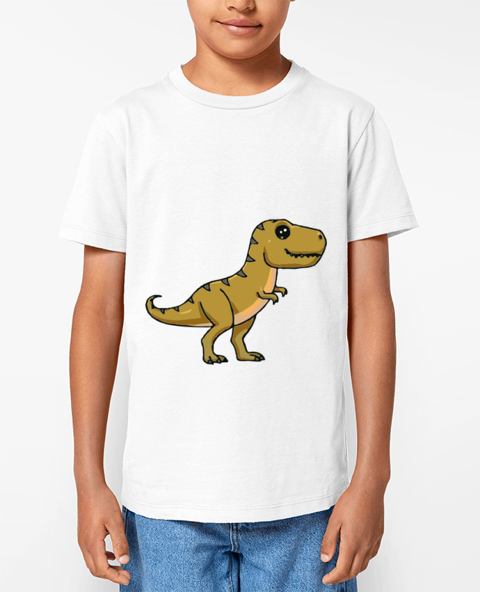 T-shirt Enfant T-rex Par French-Pilot