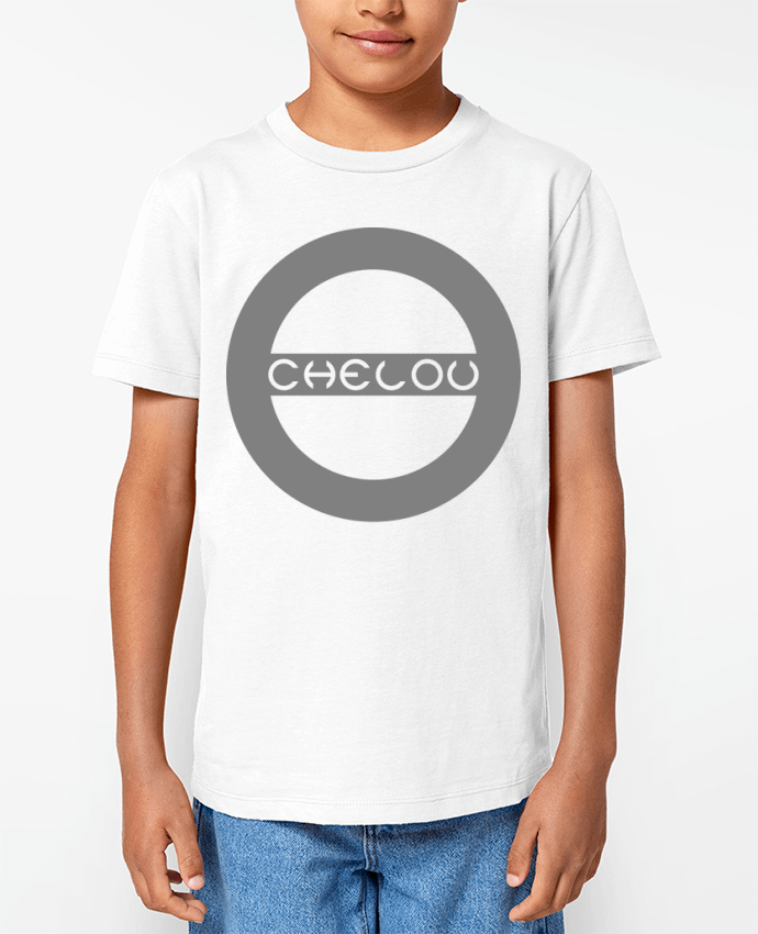 T-shirt écoresponsable enfant Chelou - Emblème Par Chelou