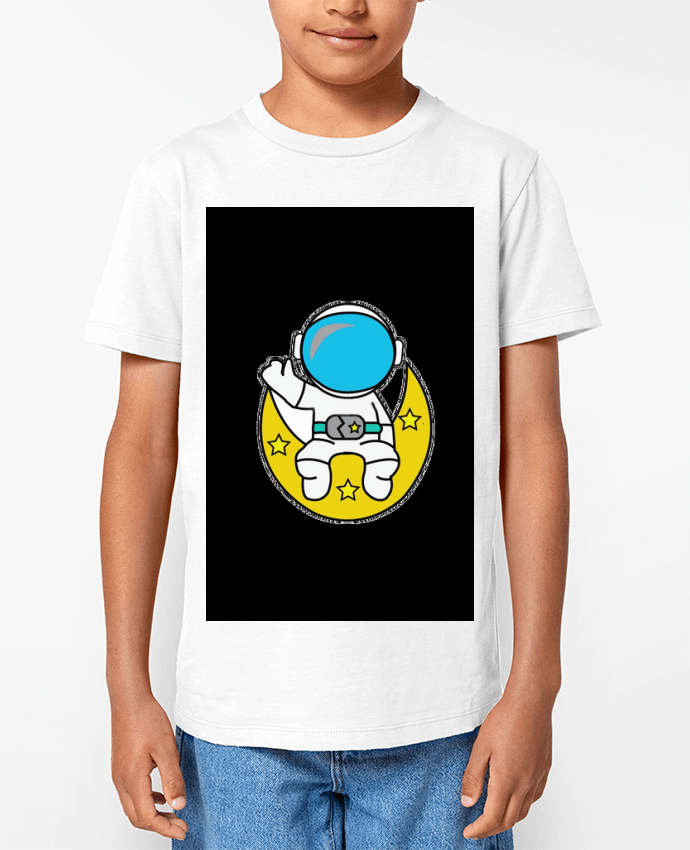 T-shirt Enfant Astronauta estelar Par RivasSL
