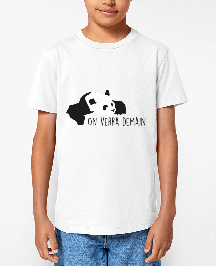 T-shirt Enfant Panda Par Sheepandco
