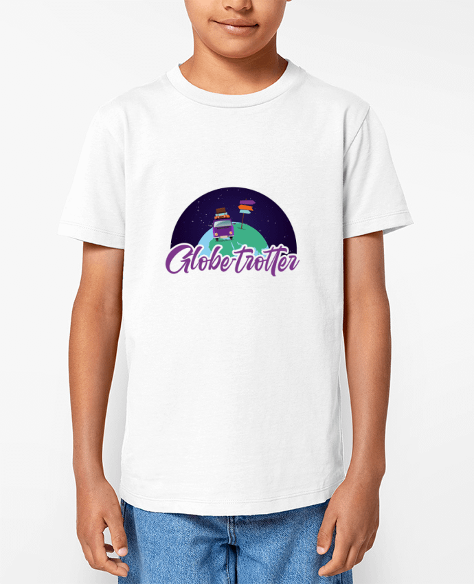 T-shirt Enfant Globe-Trotter 1 Par Sheepandco