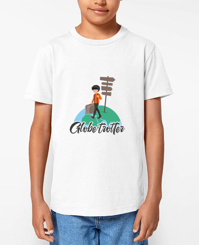 T-shirt Enfant Globe-Trotter 4 Par Sheepandco
