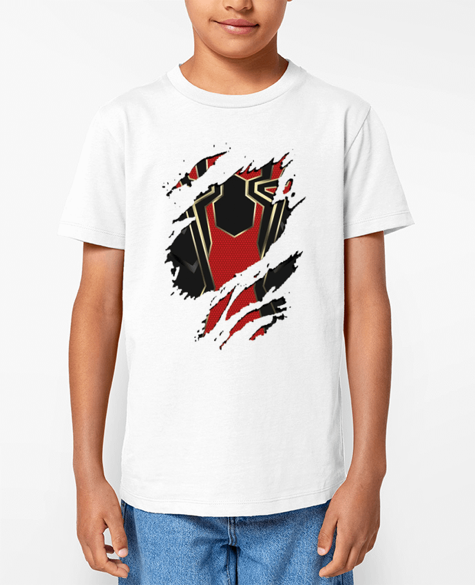T-shirt Enfant Spider Man Par RibesM