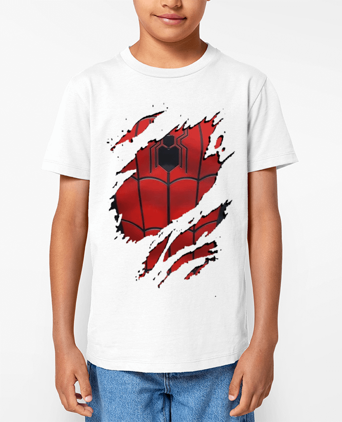 T-shirt Enfant Spider Man Far From Home Par RibesM