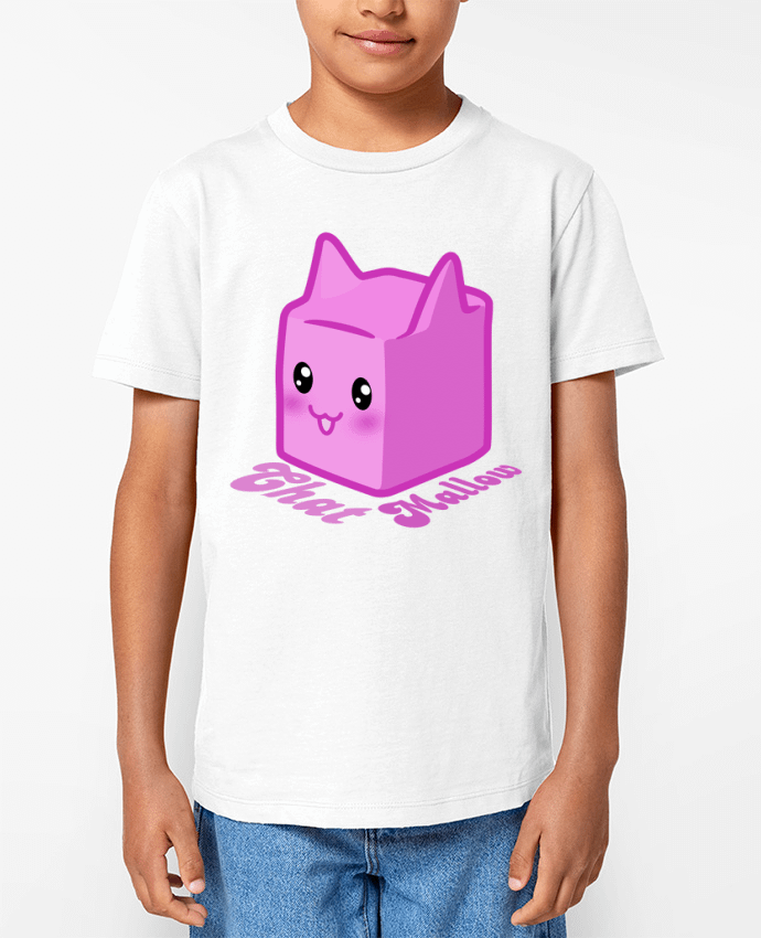 T-shirt Enfant Chat Mallow Par Lamouchenoire