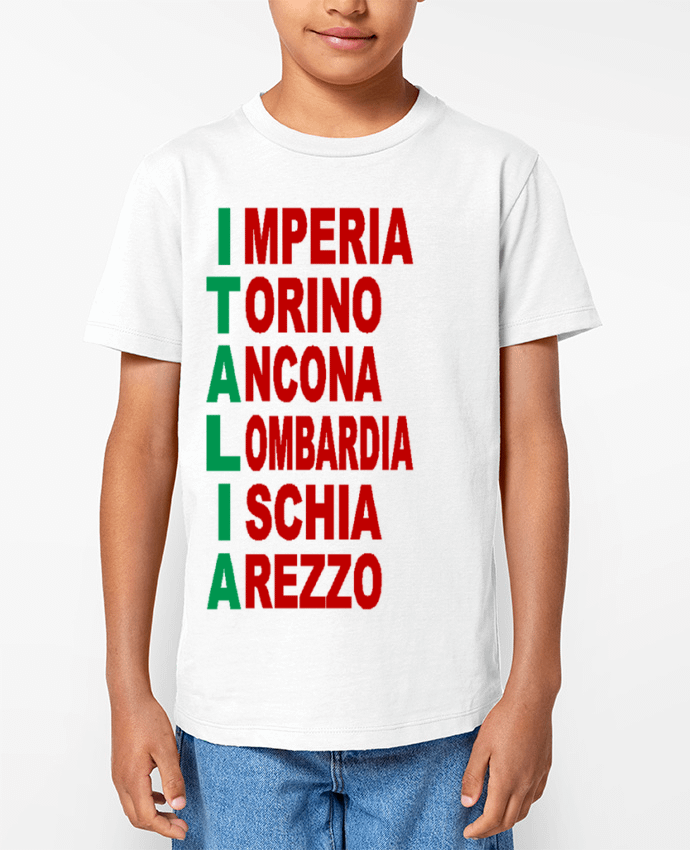 T-shirt Enfant TOURISME  ITALIA Par FIRST  STAR