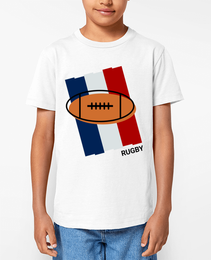 T-shirt Enfant Rugby France Par daceroni