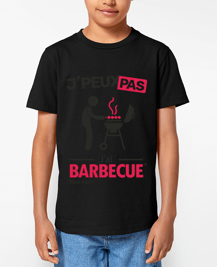 T-shirt Enfant J'peux pas j'ai barbecue ! Par LilouZen