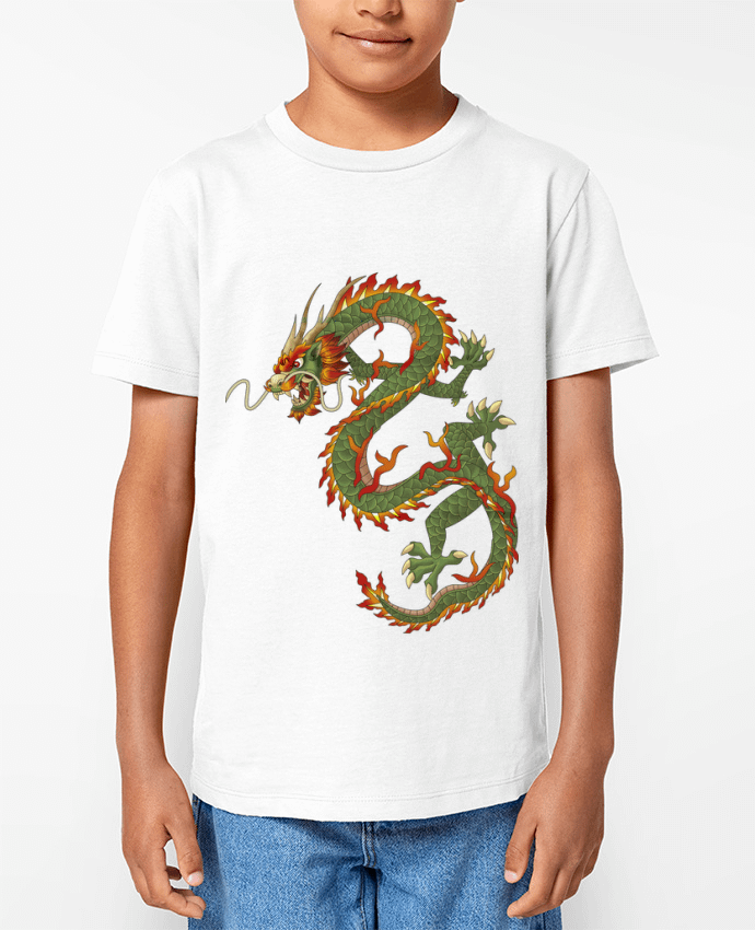 T-shirt Enfant Dragon Par mscaglione