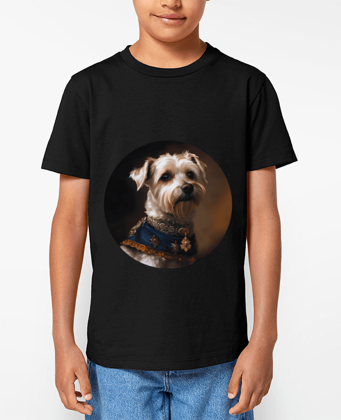 T-shirt Enfant chien médaillé Par EliseDesign