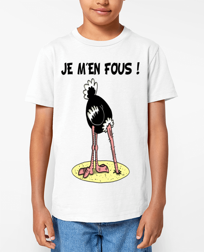 T-shirt Enfant Faire l'autruche Par LAGUENY