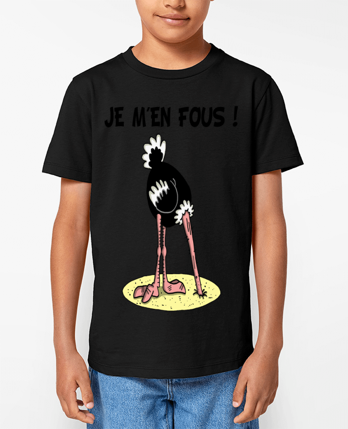 T-shirt Enfant Faire l'autruche Par LAGUENY