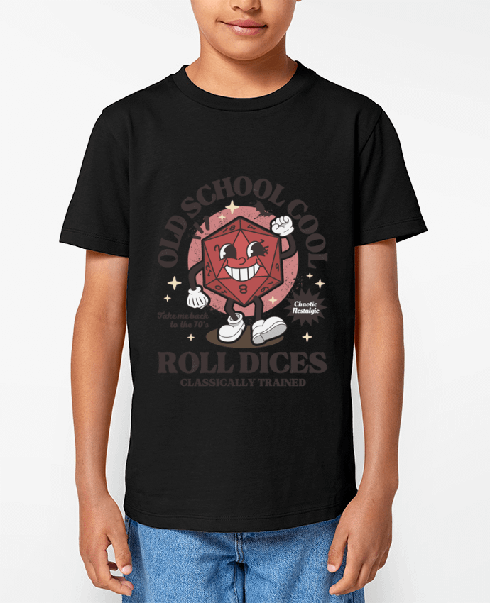 T-shirt Enfant Old school d20 - D&D Par LM2Kone