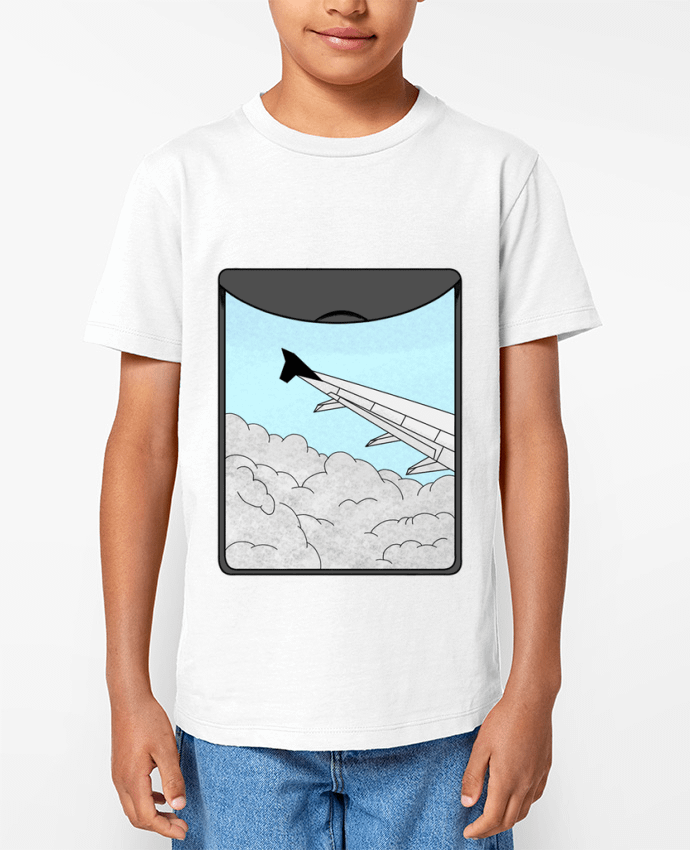T-shirt Enfant Avion Par Sazuka