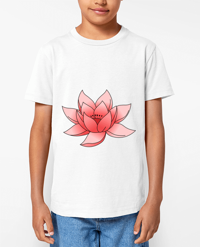 T-shirt Enfant Lotus Par Sazuka