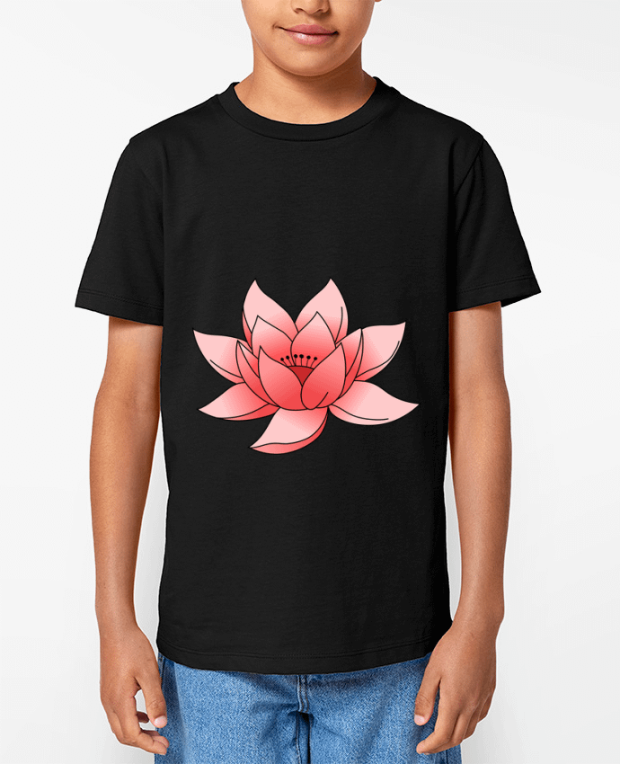 T-shirt Enfant Lotus Par Sazuka