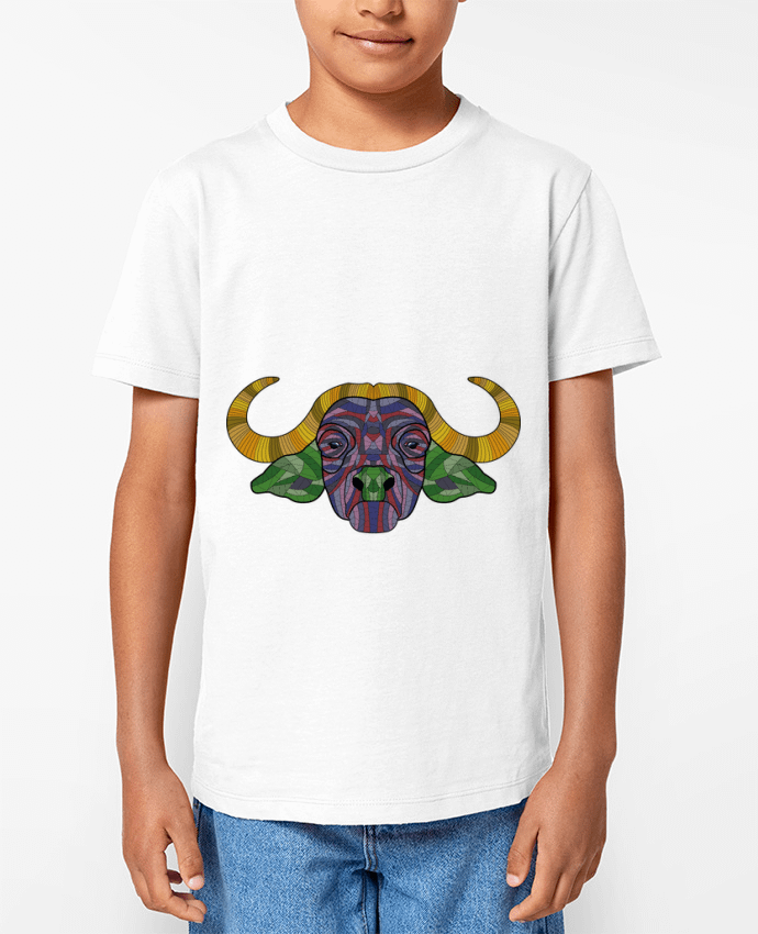 T-shirt Enfant Buffle coloré Par Molren