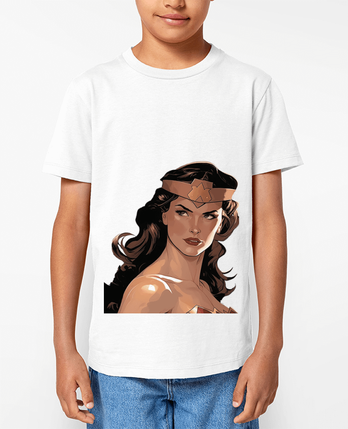 T-shirt Enfant Wonder Woman Par Premice