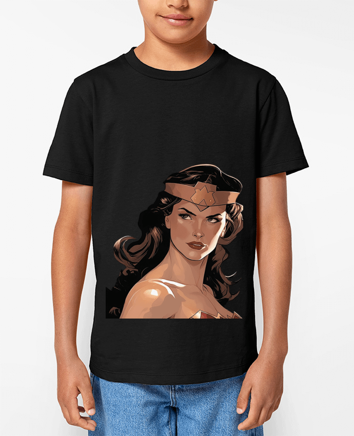 T-shirt Enfant Wonder Woman Par Premice