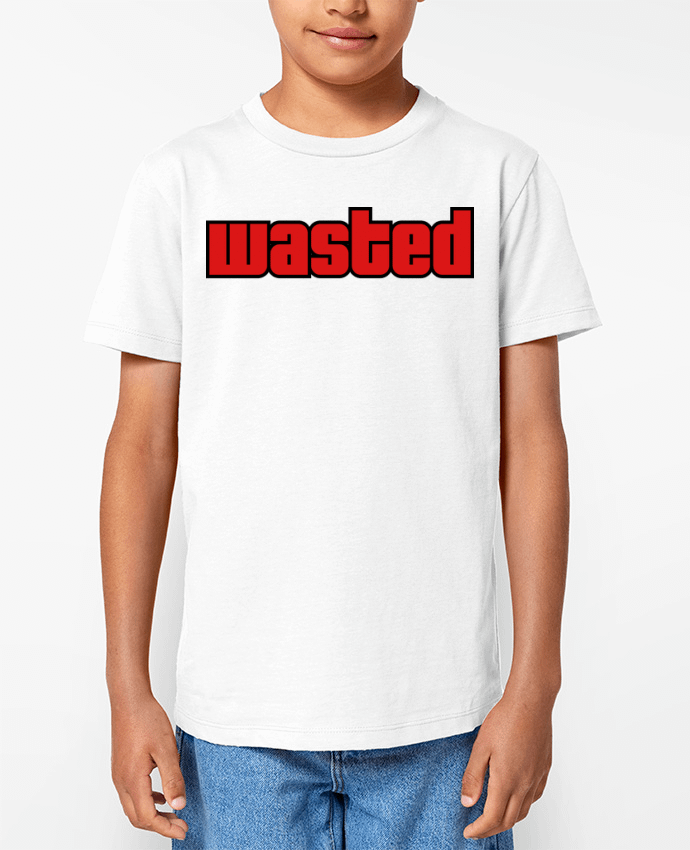 T-shirt Enfant Wasted Par John Wait