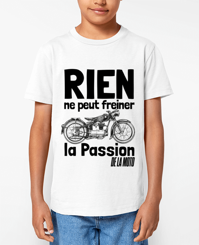 T-shirt Enfant La passion de la moto Par LajjdesignCreation