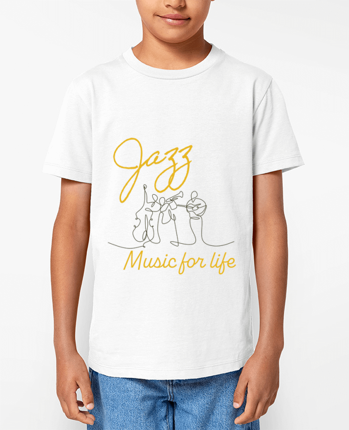 T-shirt Enfant Jazz Music For Life Par LajjdesignCreation