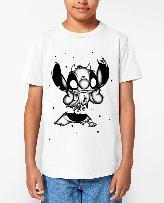 T-shirt Enfant STITCH DESIGN Par Shadow.ink.black