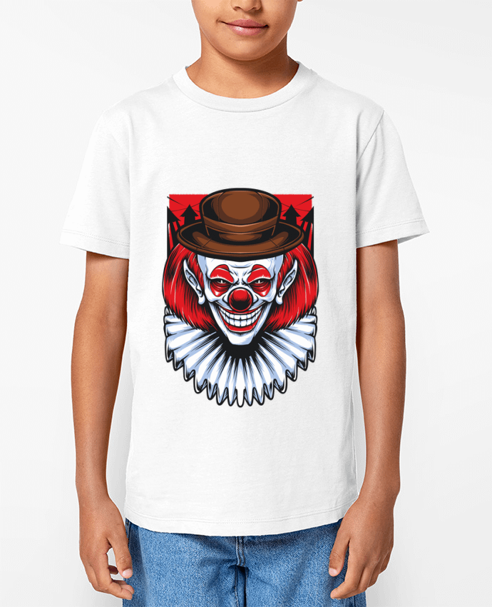 T-shirt Enfant Clown Red Horror Par STUDIO MEDUSA 