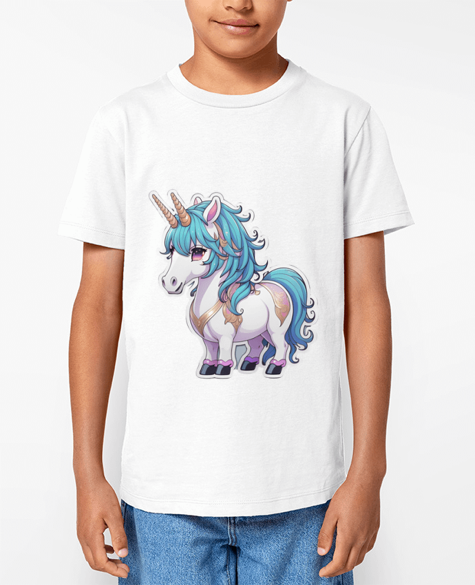 T-shirt Enfant Licorne Par On My Digital Path
