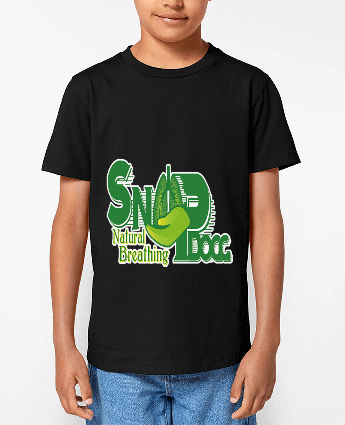 T-shirt Enfant Snoopdogg fun Job Par Graphy-Tales