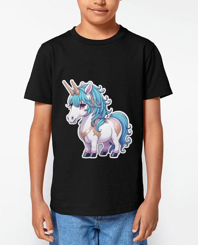 T-shirt Enfant Licorne Par On My Digital Path