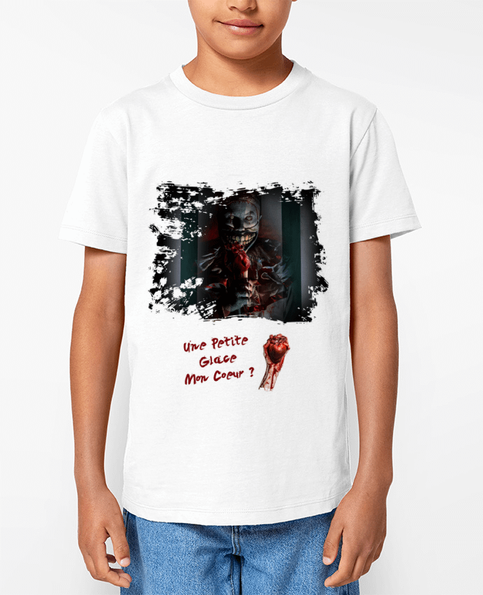 T-shirt Enfant Halloween Clown Par Romain