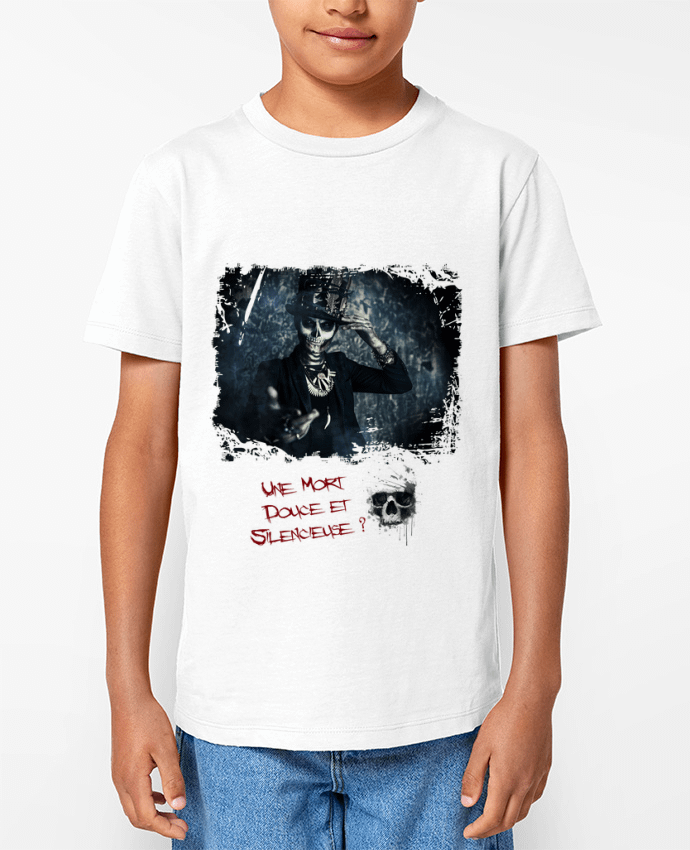 T-shirt Enfant Halloween La Mort Par Romain