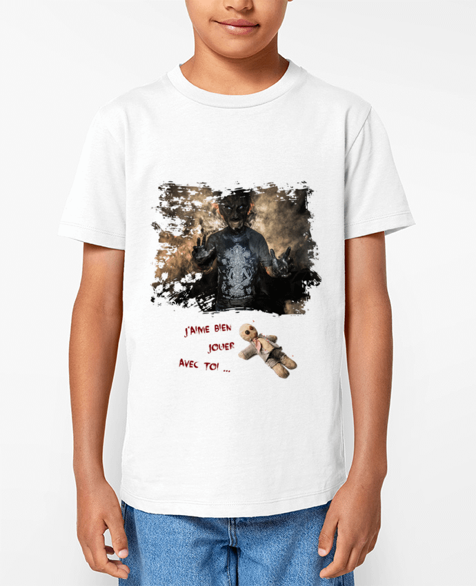T-shirt Enfant Halloween Sorcier Par Romain