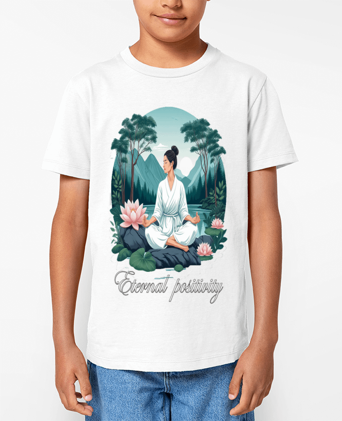 T-shirt Enfant Yoga Par Eternal Positivity