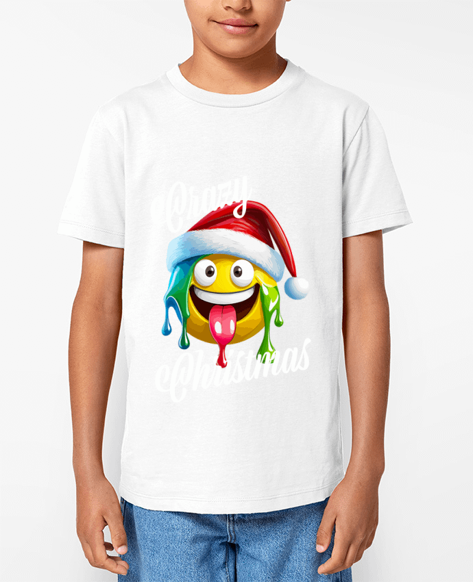 T-shirt Enfant Emoji Fondant. Crazy Christmas Par Featheart