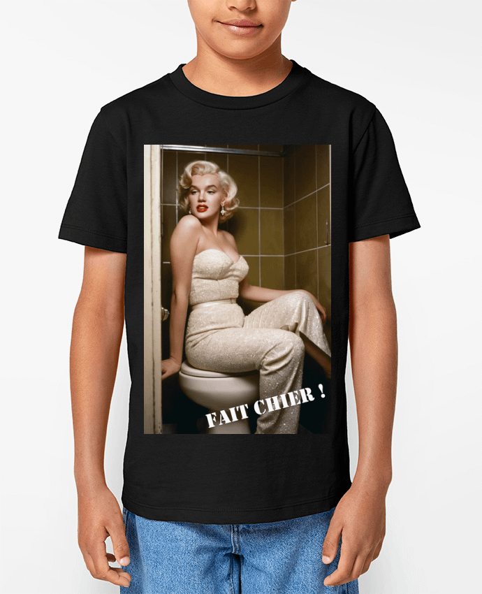 T-shirt Enfant Marylin Monroe Par TiA