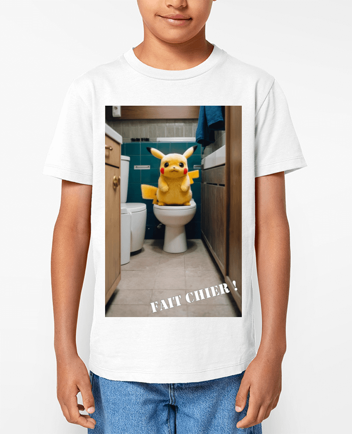 T-shirt Enfant Pikachu Par TiA