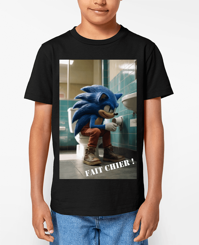 T-shirt Enfant Sonic Par TiA