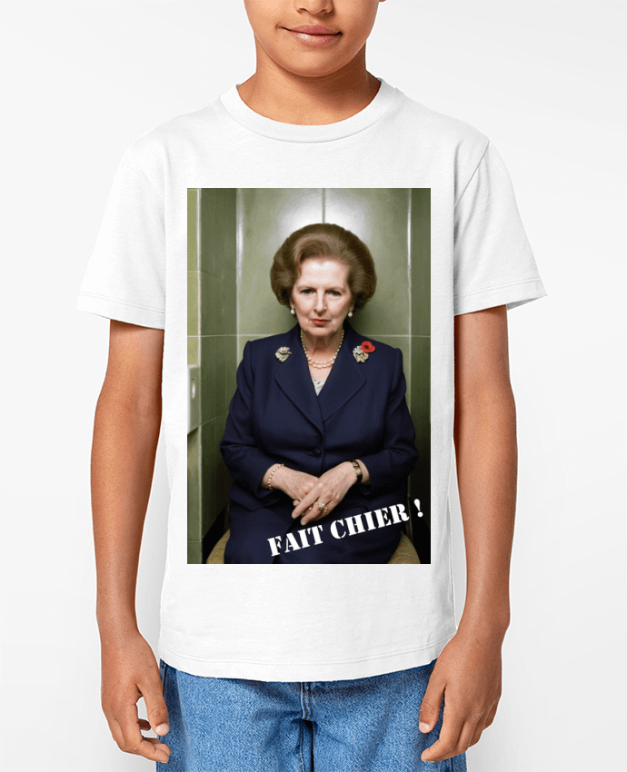T-shirt Enfant Margaret Thatcher Par TiA