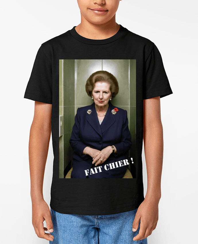 T-shirt Enfant Margaret Thatcher Par TiA