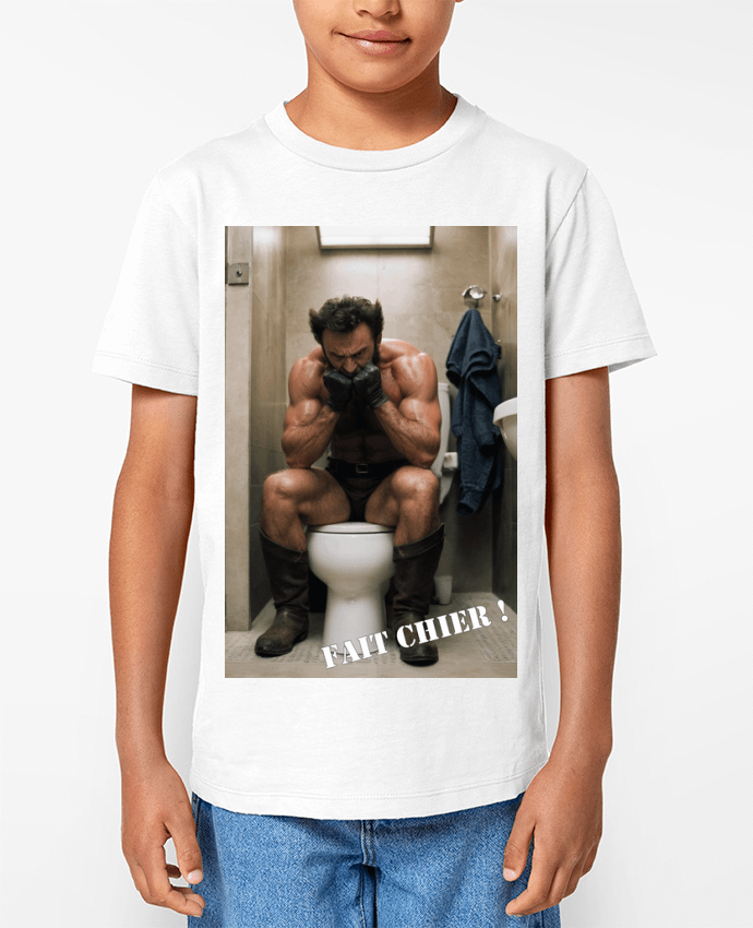 T-shirt Enfant Wolferine Par TiA
