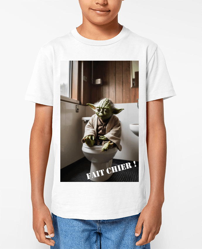 T-shirt Enfant Yoda Par TiA
