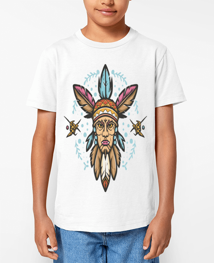 T-shirt Enfant Indien Par VSGA